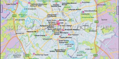 Moskau გახდა რუკები